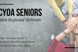 2023 ACYOA Seniors Lenten Regional Retreats – Banner – 1